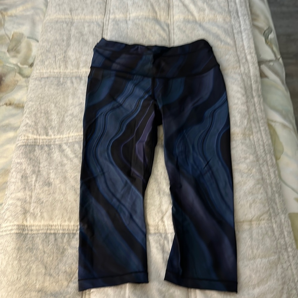 Athleta accelerate geode crop S